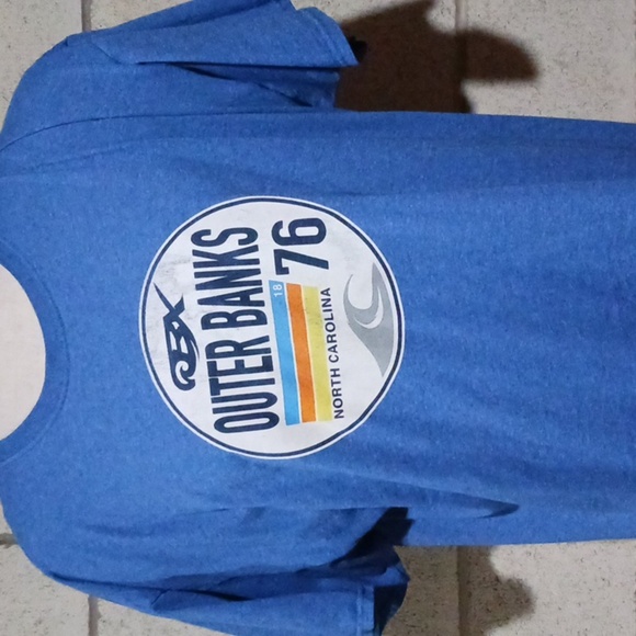 Outer Banks Blue Graphic T-Shirt Mens Size XXL - Picture 2 of 3